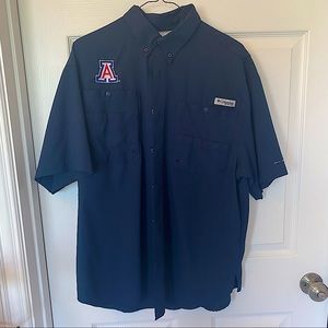University of Arizona Columbia PFG fishing shirt